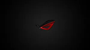 Dark Mesh With Black And Red Asus Rog Logo Wallpaper