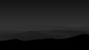 Dark Minimalist Mountains Wallpaper