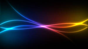 Dark Neon Rainbow Wallpaper