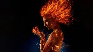 “dark Phoenix” By Marvel Wallpaper