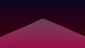 Dark Pink Minimalist Abstract Perspective Wallpaper