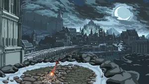 Dark Pixel, A Unique Way To Brighten Your Screen Wallpaper