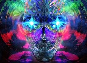 Dark Psychedelic Hd Cool Art Wallpaper
