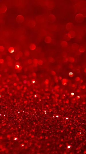 Dark Red Glitter In Bokeh Angle Shot Wallpaper