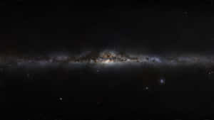 Dark Space Milky Way Panoramic View Wallpaper