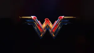 Dark Wonder Woman Logo Wallpaper