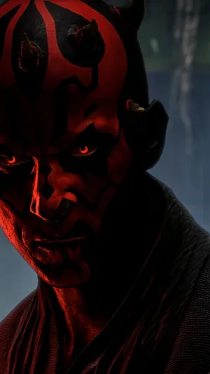 Darth Maul Close-up Fan Art Wallpaper