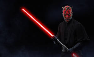 Darth Maul, The Deadly Sith Lord From Star Wars: The Phantom Menace Wallpaper