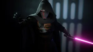 Darth Revan 4k Pink Lightsaber Wallpaper