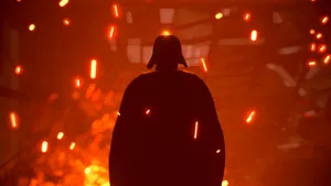 Darth Vader 4k Silhouette Wallpaper