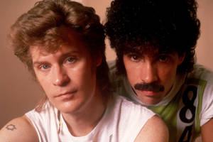 Daryl Hall John Oates Vintage 80s Photoshoot Wallpaper