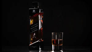 Dashing Johnnie Walker Shot Glass Wallpaper