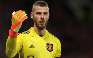 David De Gea Come On Gesture Wallpaper