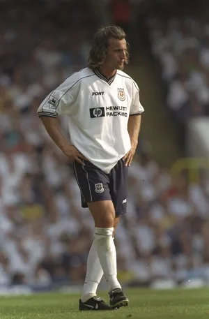 David Ginola Football Vintage Photography Wallpaper