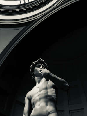 David Of Michelangelo Worm's Eye View Wallpaper