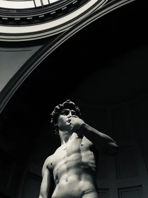 David Of Michelangelo Worm's Eye View Wallpaper