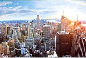 Daytime Skyline New York Computer Wallpaper