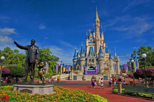 Daytime Walt Disney World Wallpaper