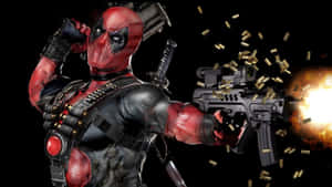 Deadpool Strikes Again! Wallpaper