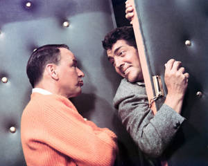 Dean Martin And An American Singer Wallpaper