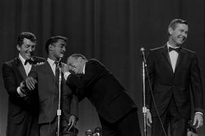 Dean Martin The Rat Pack Performance Wallpaper