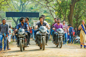 Dear Comrade Motorcycle Group Wallpaper