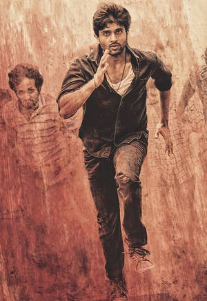 Dear Comrade Movie - Intense Running Scene Wallpaper