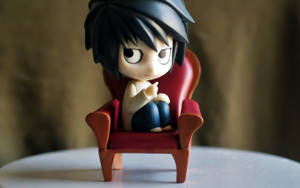 Death Note L Mini Figure Wallpaper