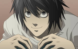 Death Note L Smiling Wallpaper