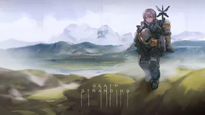 Death Stranding 1920x1080 Anime Version Wallpaper