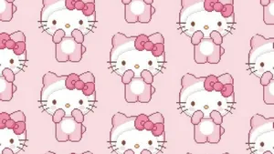 Deck Out Your Setup In Fun And Function With Hello Kitty Pc Wallpaper