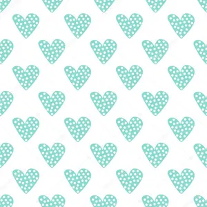Deeply Passionate Hearts In A Refreshing Mint Green Wallpaper