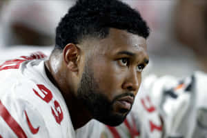 Deforest Buckner Football Player Portrait Wallpaper