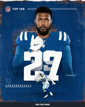 Deforest Buckner Indianapolis Football Poster Wallpaper