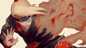 Deidara Smoke Using Powers Wallpaper