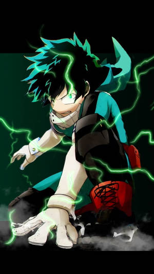 Deku Cute Smokescreen Wallpaper