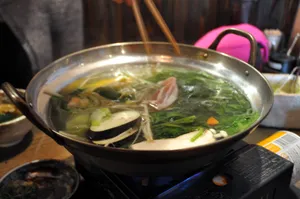Delicious And Hot Shabu-shabu Stew Wallpaper