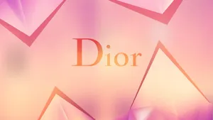 Delight In The Color Of Pink Dior Wallpaper