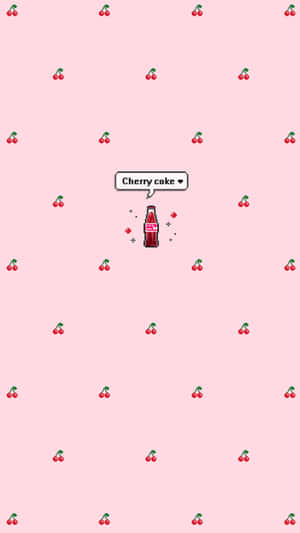 Delight In The Juicy Beauty Of The Cherry Aesthetic Wallpaper