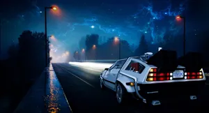 Delorean 4k 3830 X 2065 Wallpaper