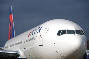 Delta Airlines Airplane Front View Wallpaper