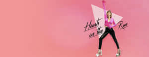 Delta Goodrem Hearts On The Run Promo Wallpaper