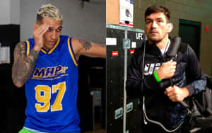 Demian Maia Vs Charles Oliveira Wallpaper