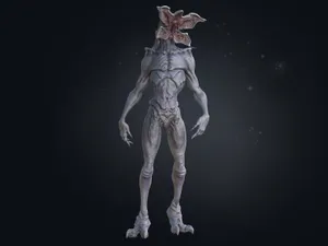 Demogorgon Stranger Things Poster Wallpaper