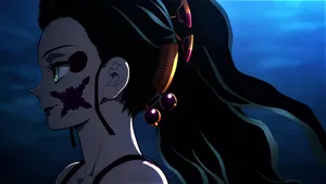 Demon Slayer: Kimetsu No Yaiba's Daki Takes On A Powerful Demon Wallpaper