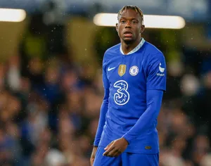 Denis Zakaria Standing On Football Field Wallpaper