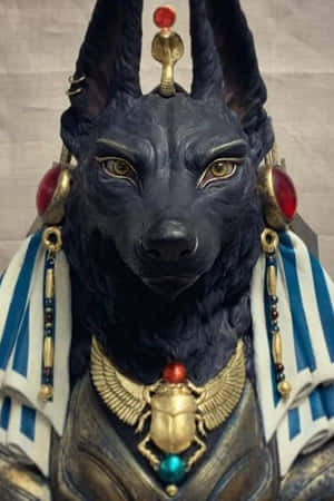 Depiction Of The Gods Of Ancient Egypt Wallpaper