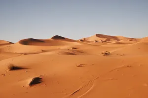 Desert Land Of Mauritania Wallpaper