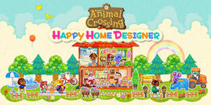 Designing Happiness In Animal Crossing: Happy Home Designer Wallpaper