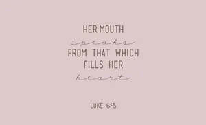 Desktop Background With Bible Verse Aesthetic Wallpaper